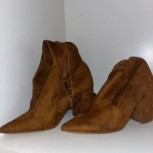 Brown Steve Madden high knee boots